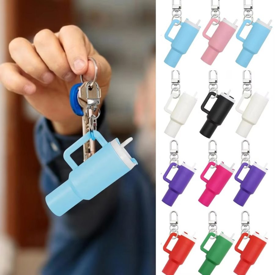 Colorful Mini Stanley Tumbler Key Chain