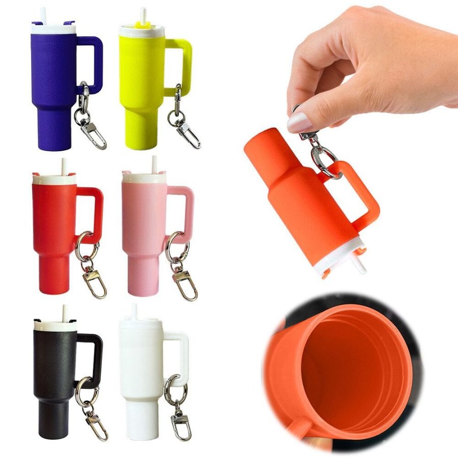 Colorful Mini Stanley Tumbler Key Chain