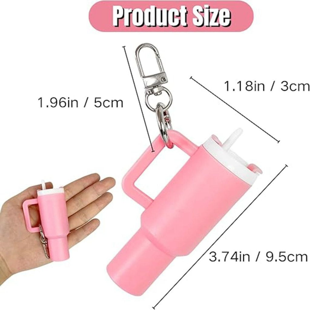 Colorful Mini Stanley Tumbler Key Chain