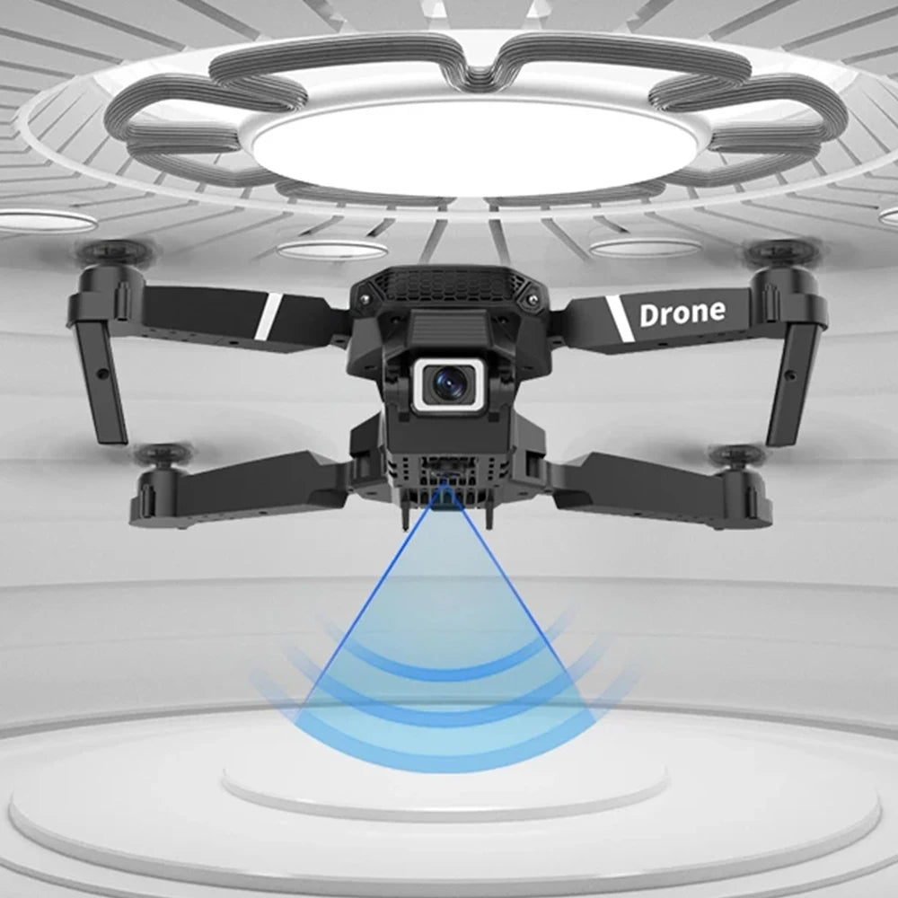 Professional Drone E88 4K Wide-Angle HD 1080P Camera WiFi FPV Height Hold Foldable